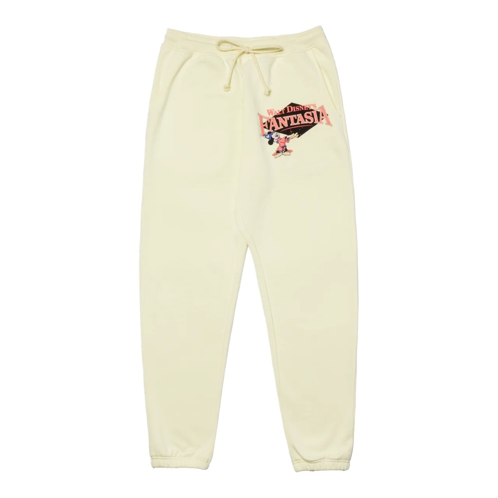 Disney Fantasia Cream Sweatpants